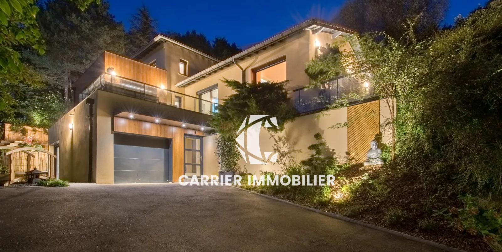 BELLE DEMEURE CONTEMPORAINE    5 CHAMBRES   Au calme absolu