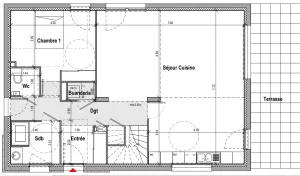 MAISON CONTEMPORAINE avec Piscine — photo 3