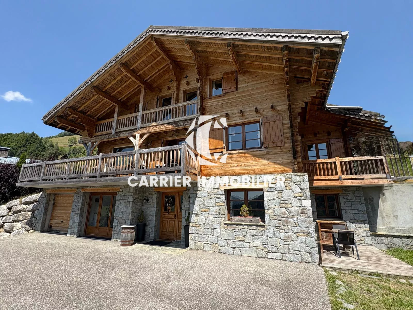 Chalet d'exception avec vue panoramique   Flumet (73590)