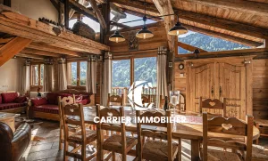 CHALET D'EXCEPTION À FLUMET   VUE    250 m2   PROCHE MEGÈVE — photo 3