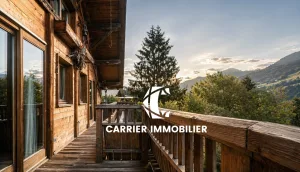 CHALET D'EXCEPTION À FLUMET   VUE    250 m2   PROCHE MEGÈVE — photo 2