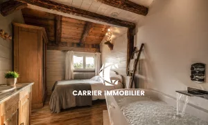 CHALET D'EXCEPTION À FLUMET   VUE    250 m2   PROCHE MEGÈVE — photo 10
