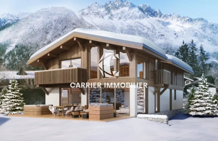 CHALET NEUF PRESTIGE - CHAMONIX: LUXE CONTEMPORAIN ET AUTHEN