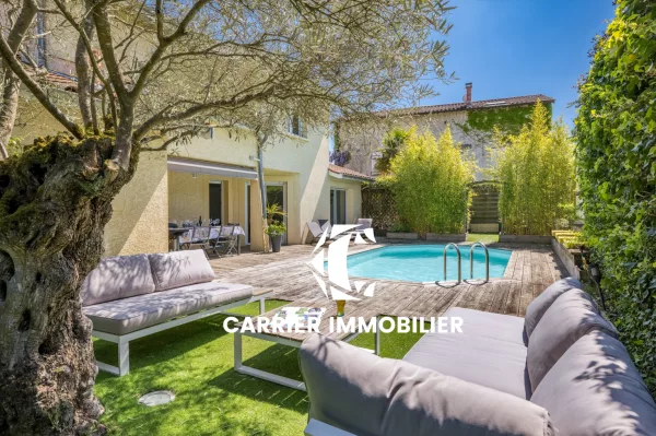 BRINDAS | MAISON FAMILIALE AVEC PISCINE   ENVIRONNEMENT CALM