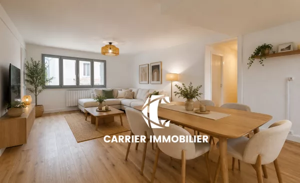 FRANCHEVILLE-LE-HAUT   APPARTEMENT FAMILIAL T5 DE 90 M2 ENTI