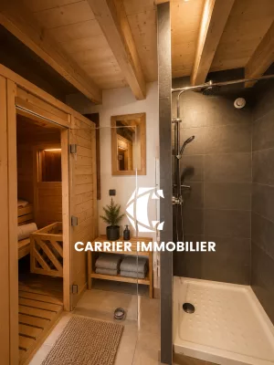 CHALET D'EXCEPTION AU PIED DES PISTES   ESPACE DIAMANT   VUE — photo 7