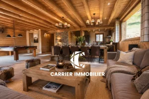 CHALET D'EXCEPTION AU PIED DES PISTES   ESPACE DIAMANT   VUE — photo 6
