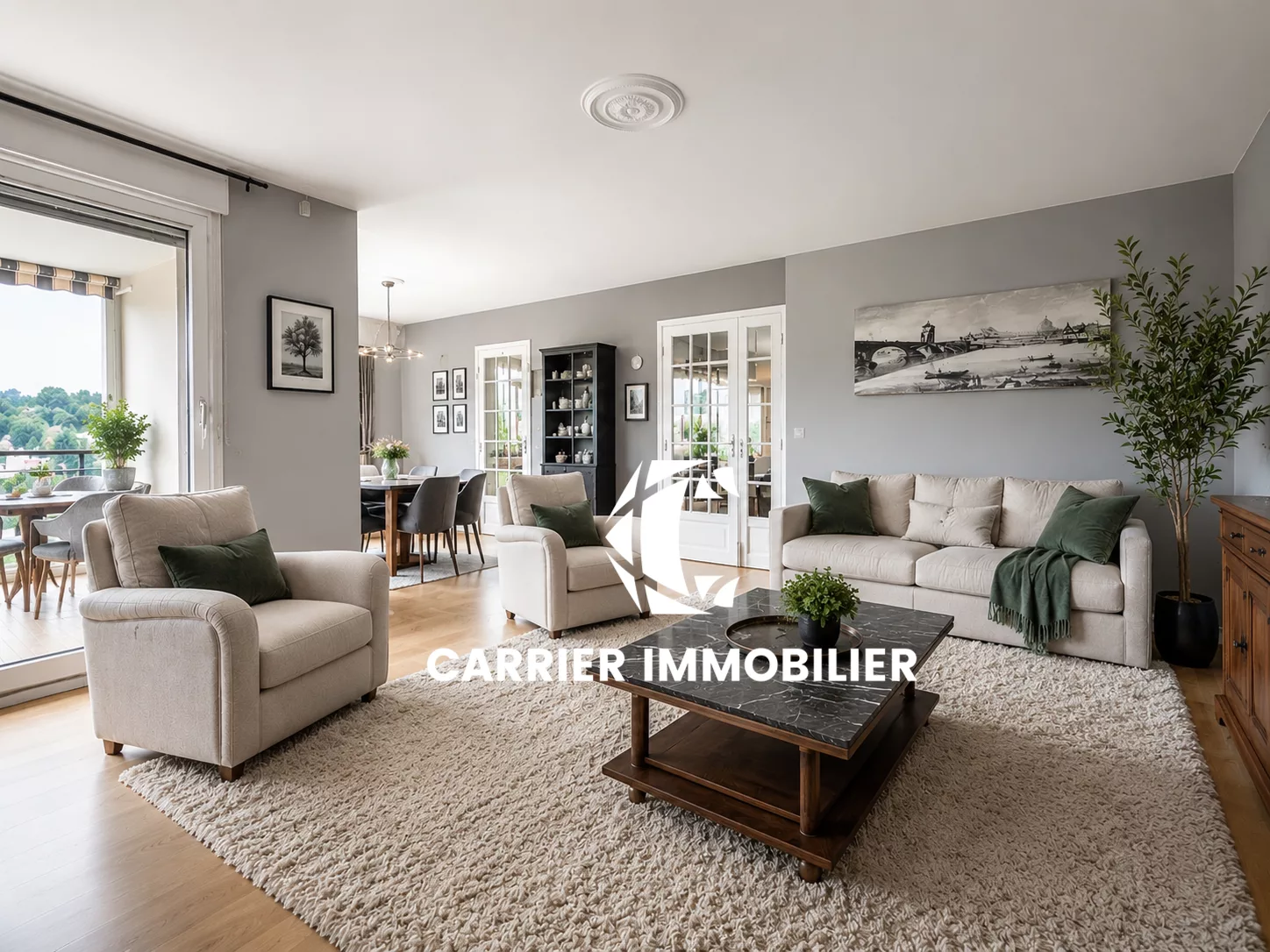 APPARTEMENT T2 de 71,73 m2 avec joli balcon - Proche Hyper c